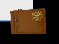 Porte carte - porte monnaie en cuir
